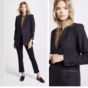 Current/Elliott The Calla Black Blazer Size 2 NEW